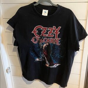 VINTAGE RARE Ozzy Osbourne Black Graphic Tee
